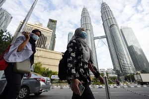 疫情期間的吉隆坡街頭。（圖源：互聯網）