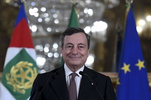 意大利總理德拉吉。（圖源：EPA）