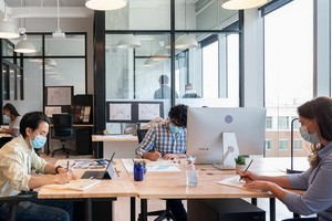 WeWork 為會員提供免費工作空間、會議室、舉辦事件地點。