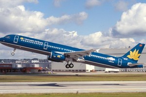 圖為越南航空的一架客機正在起飛。（示意圖源：互聯網） 