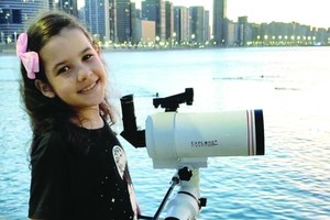 ８歲女童或成最年輕天文學家