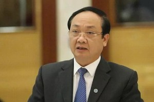 河內市人委會原副主席阮世雄被警告紀律處分。（圖源：智勇） 