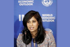 IMF首席經濟學家兼研究部主任戈皮納特。（圖源：互聯網） 