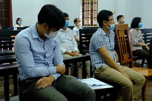 庭審現場。（圖源：Đ.C）