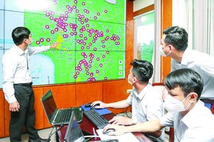 守德市智能調度中心應用資訊技術運作。