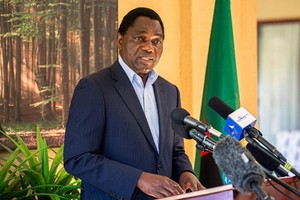 贊比亞共和國總統哈凱恩德‧希奇萊馬。（圖源：Getty Images）