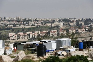 以色列土地管理局24日宣佈，在約旦河西岸興建1355套定居點住房項目開始招標。（圖源：互聯網）