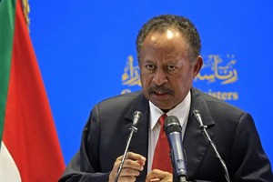 蘇丹總理阿卜杜拉‧哈姆杜克。（圖源：AFP）