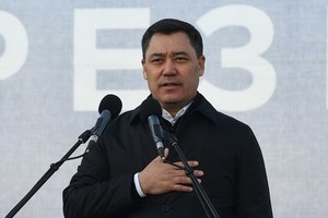 吉爾吉斯共和國總理阿克爾別克‧扎帕羅夫。（圖源: Sputnik）