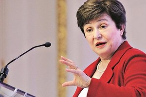 國際貨幣基金組織總裁格奧爾基耶娃