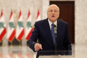 黎巴嫩總理米卡提。（圖源：新華社）