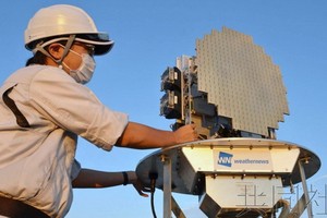 日本研發小型即時觀測雷達