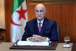 阿爾及利亞人民民主共和國總統阿卜杜勒‧馬吉德‧塔布納。（圖源: Getty Images）