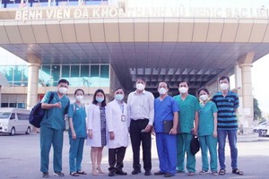 大水鑊醫院繼續舉派工作小組馳援薄寮省抗疫。（圖源：TNO）