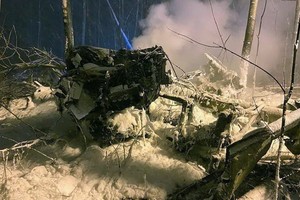 “安-12”運輸機殘骸。（圖源: 互聯網）