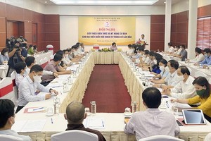 會議現場。（圖源：Quochoi.vn）