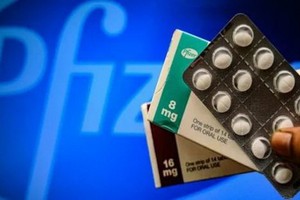 輝瑞11月5日公佈，中期試驗結果顯示正在研發中的藥物能夠大幅減低住院或死亡機率達到89%。（示意圖源：互聯網）