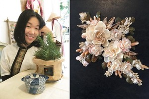 陳氏玉孝與她的產品。