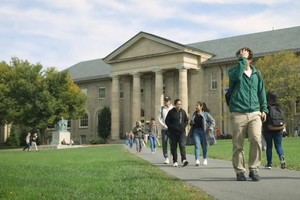 美國康奈爾大學校園。（圖源：Cornell University）