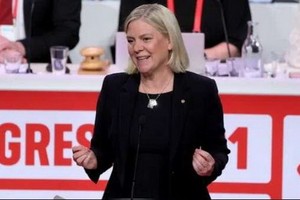 瑞典社會民主黨新黨魁安德松。（圖源：互聯網）