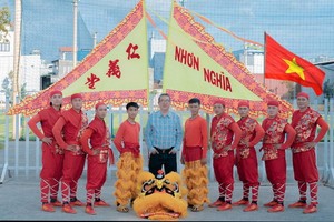 仁義堂龍獅團參加國際舞龍舞獅網絡大賽