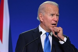 拜登今年初上任時已是美國最年老總統。（圖源：AFP）