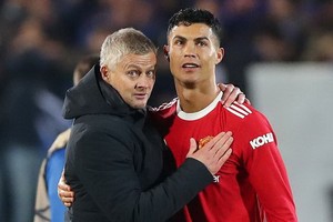 索帥與C羅。（圖源：互聯網）