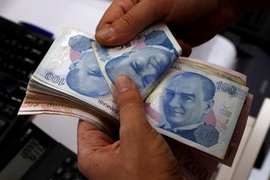 土耳其貨幣里拉暴跌。（圖源：路途社）