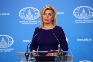 俄羅斯外交部發言人扎哈羅娃宣佈，在駐俄美國使館工作超過3年的人員，必須在明年1月底離境。（圖源：路透社）