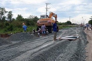 從今至2025年階段，隆安省集中徹底解決停滯不前的場地清拆補償項目；力爭完成場地清拆補償約4000公頃土地供社會經濟發展。（圖：安龍）