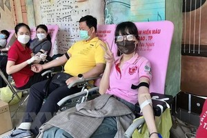 慶越-泰建交志願捐血活動