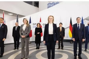 七國集團外長和歐盟外交與安全政策高級代表。（資料圖片）