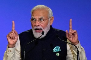 印度總理莫迪辦公室稱，他的個人推特賬號被盜。（圖：路透社）