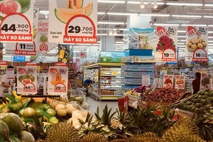 今年12月份的CPI減0.18%。（圖：越通社）