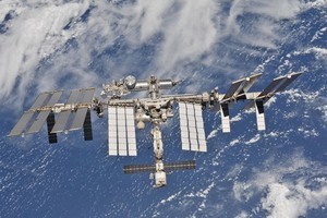 國際空間站。（圖：NASA）