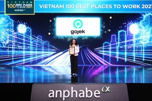 越南Gojek網約客運公司首次獲Anphabe公司評選為“越南百大最佳職場”及“10大資訊技術、軟件&應用和電子商務”之一。