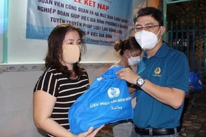 本市各工會疫情期間展開關照貧困勞工活動。