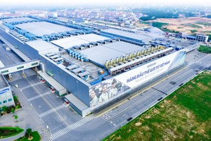 越南三星工廠。