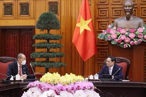 范明政總理接見世衛組織代表