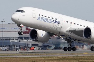 一架客空飛機正在起飛。（示意圖：互聯網）