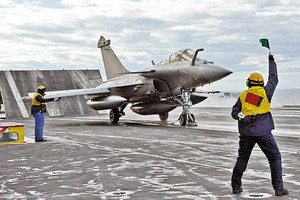 “陣風”戰機。（圖：AFP）