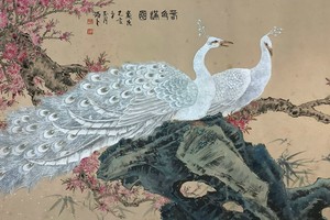 春色滿園   李炳全畫
