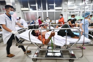 大水鑊醫院急救室春節假期的一宗意外急救。（示意圖：碧慧）