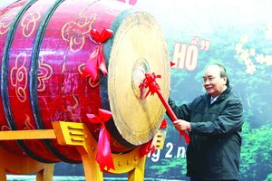 國家主席在富壽省發起植樹節活動