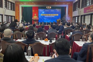 2022壬寅年新春新聞媒體例會現場。（圖：VOV）