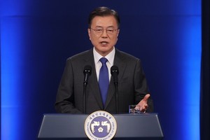 韓國總統文在寅。（圖：互聯網）