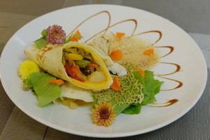 吃膩年菜可試高纖營養蔬食墨西哥捲餅