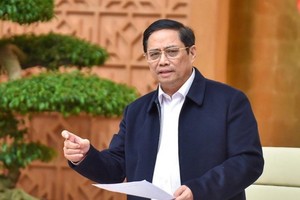 政府總理范明政。 （圖：文堅）