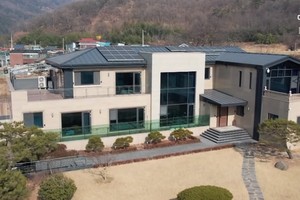 朴槿惠的養老別墅。（圖：互聯網）