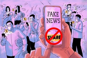 嚴懲散佈經濟領域失實信息行經。（示意圖：互聯網）